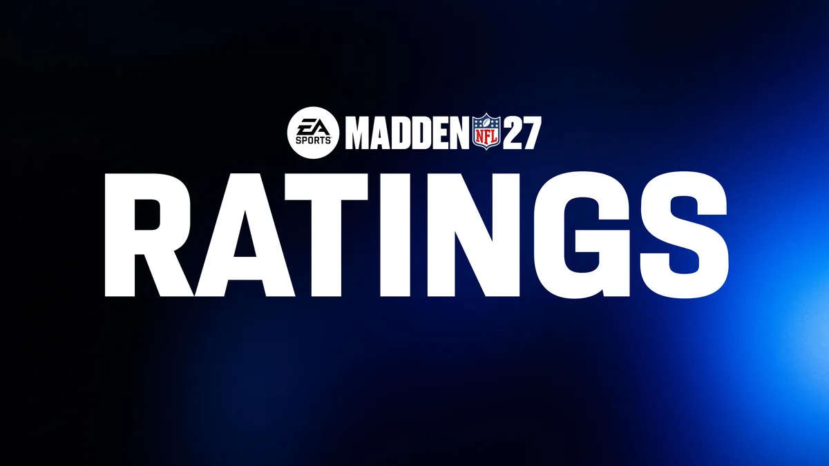 EA 공식 Madden NFL 27 레이팅 페이지 배너